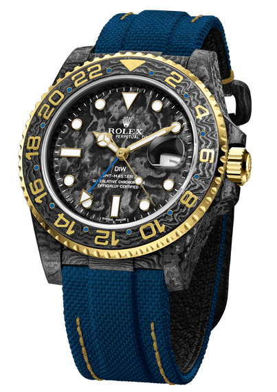 Buy Rolex DiW GMT Carbon Golden Sail 2021 Speedster GMT in Dubai UAE in Luxury watch boutique WATCH LAB