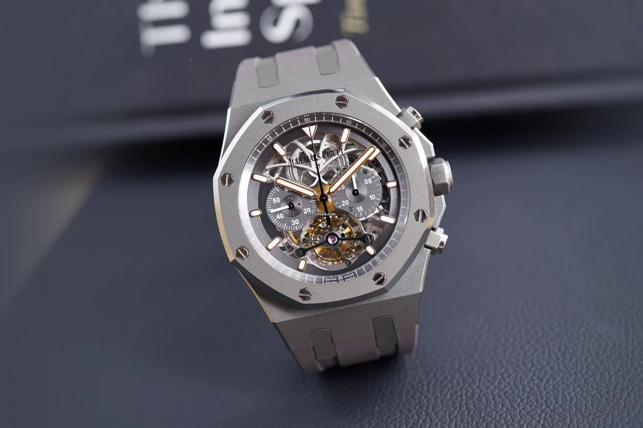 WATCH LAB Buy Audemars Piguet Royal Oak Tourbillon Chronograph 26347TI.GG.D004CA.01 in Dubai UAE in Luxury watch boutique WATCH LAB