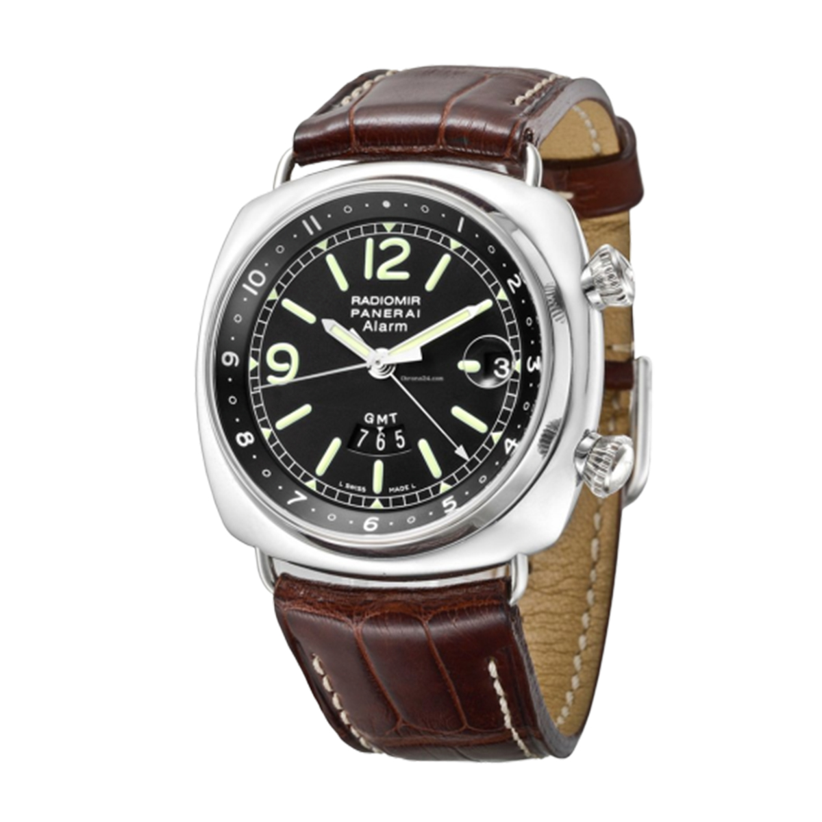 WATCH LAB Radiomir GMT Alarm 42mm Steel