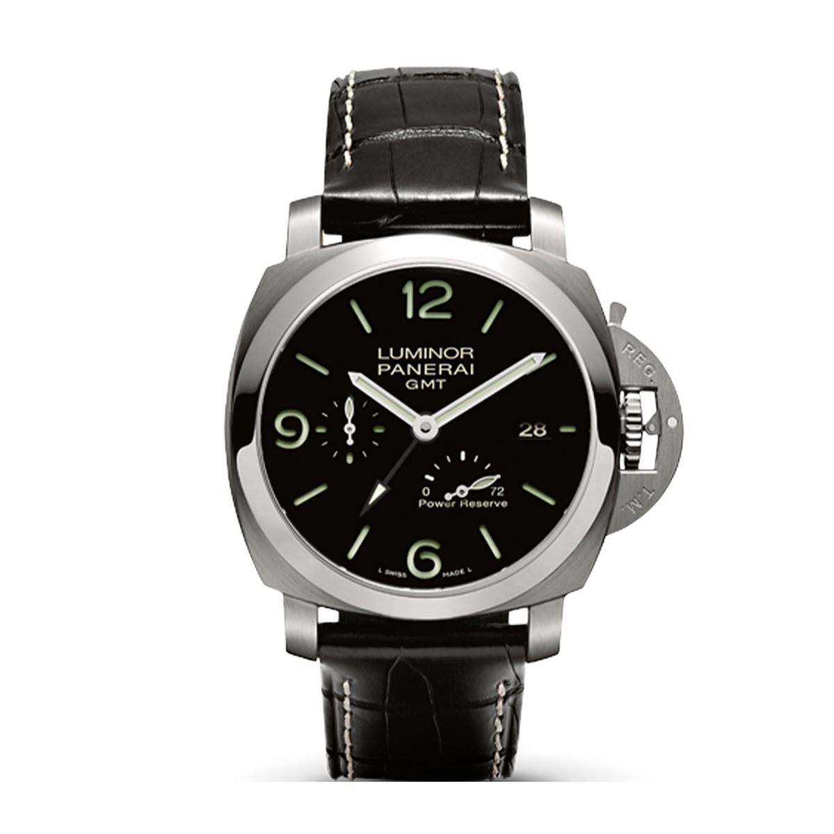 Panerai luminor 1950 shop 3 days gmt