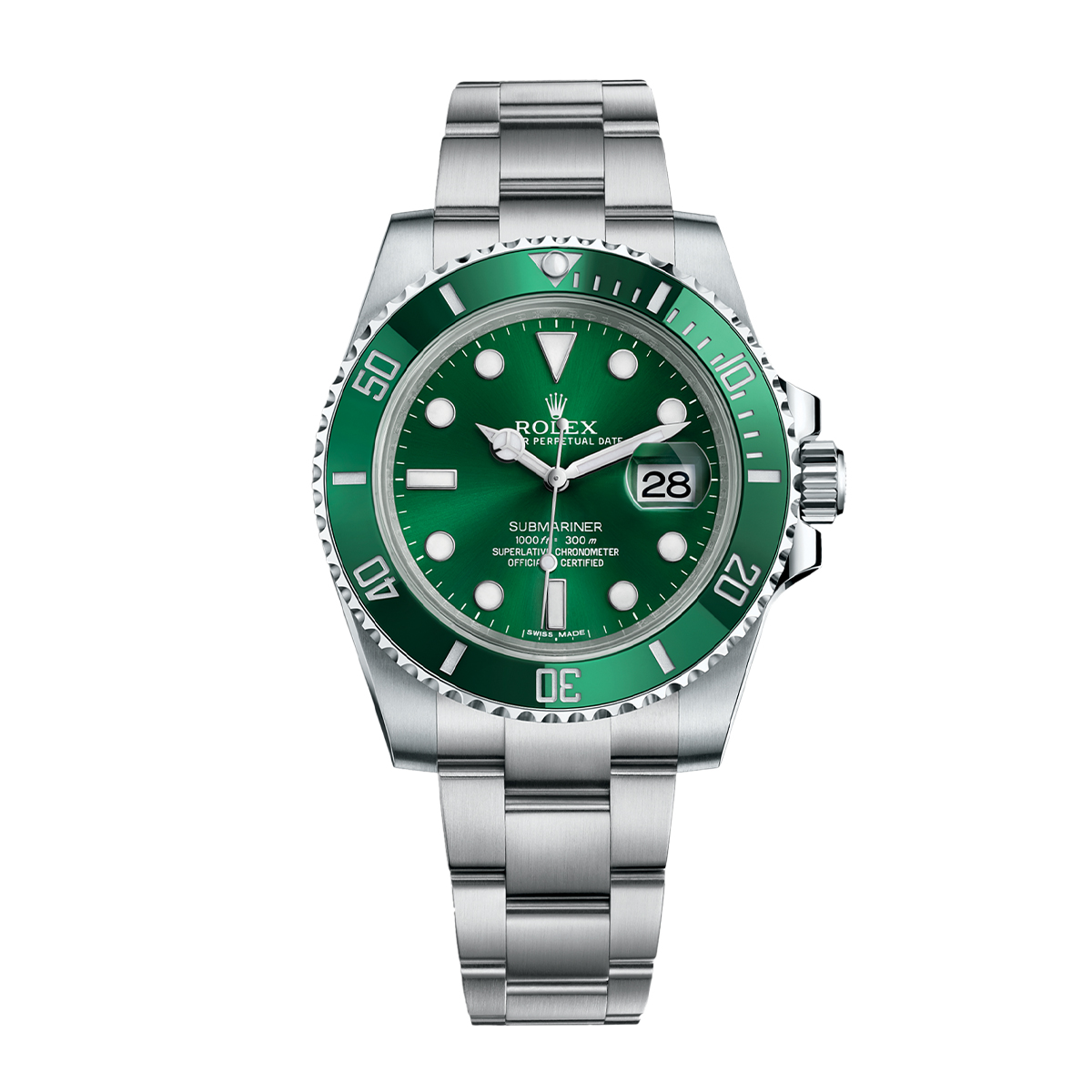 Buy Rolex Submariner Date Green Hulk 116610LV in Dubai UAE in Luxury watch boutique WATCH LAB