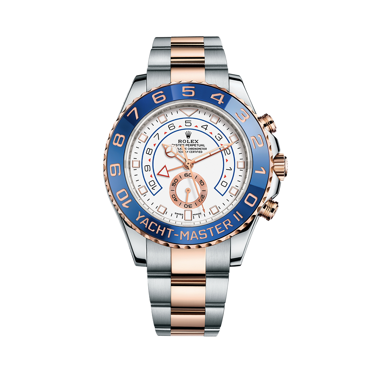 Yacht master store rose gold