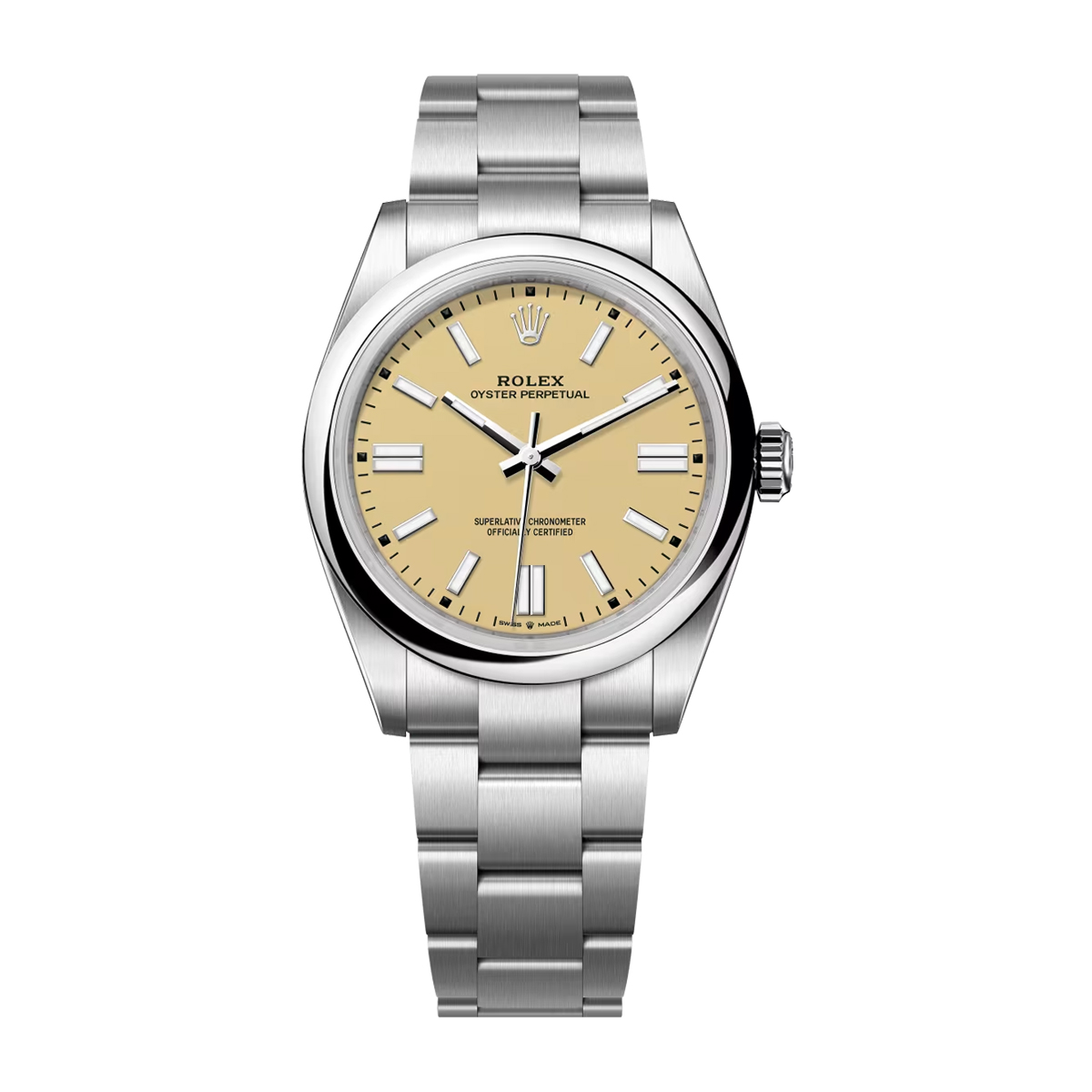 Buy Rolex | Oyster Perpetual New 41 mm Beige Dial | 134300 in Dubai, UAE in  Luxury watch boutique 