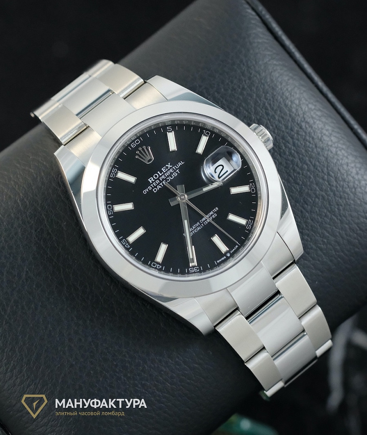 Oyster Perpetual Datejust 41 mm Black