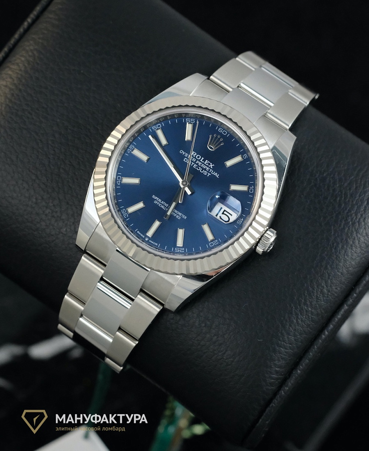 Datejust II 41mm Blue 2021