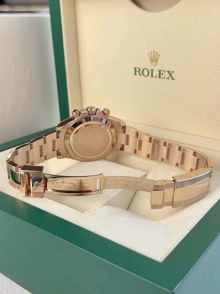 Oyster Perpetual Daytona Rose Gold Custom Rainbow