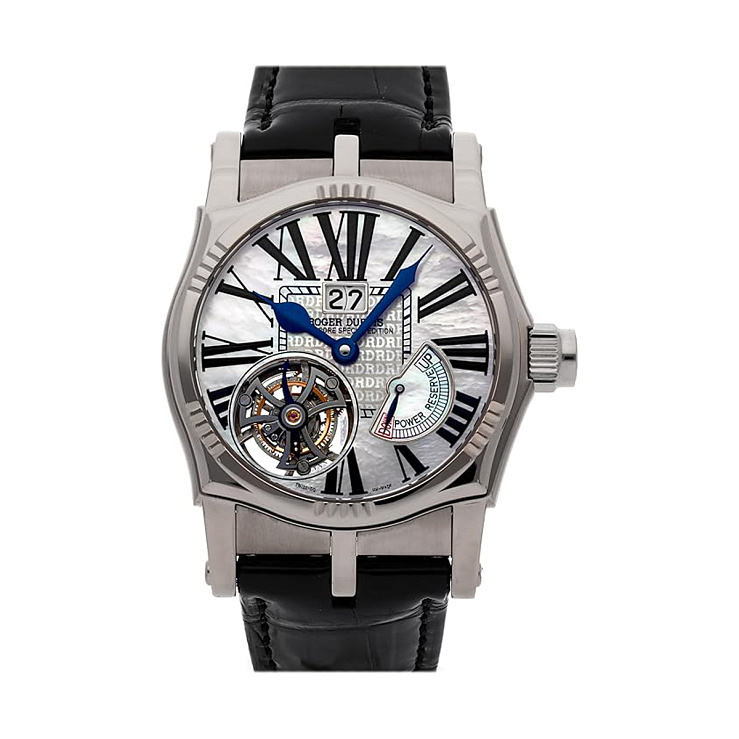 Sympathy 43mm Tourbillon White Gold with MOP Dial