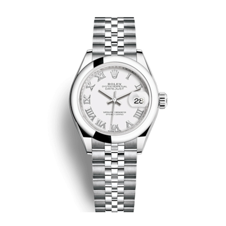 Lady Datejust 26 White