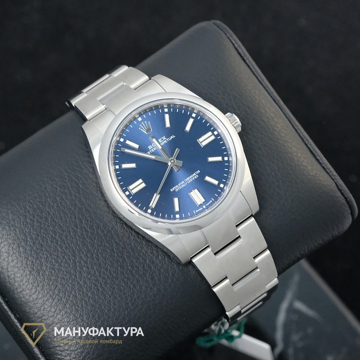 Oyster Perpetual 41 mm Blue Dial