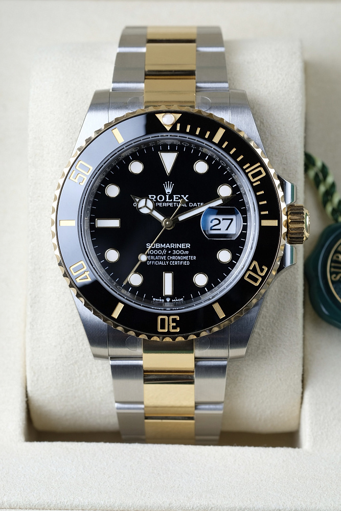 Submariner 41mm Steel & Gold Black