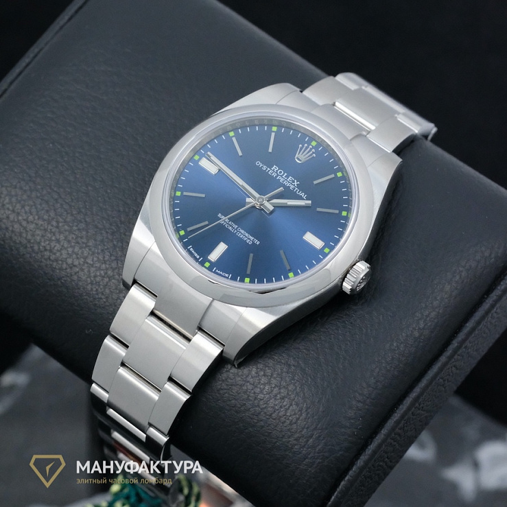 Oyster Perpetual 39mm Blue Dial