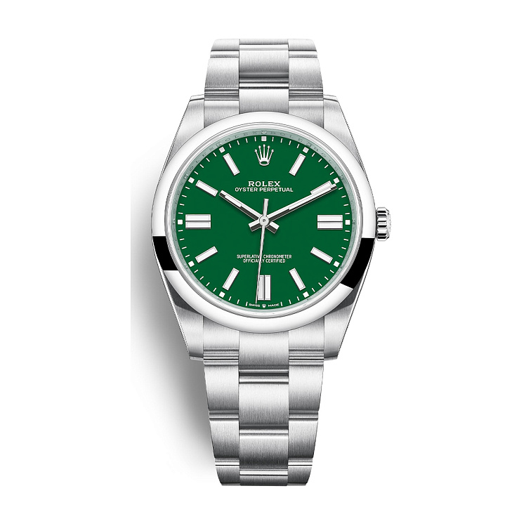 Oyster Perpetual 41 mm Green Dial