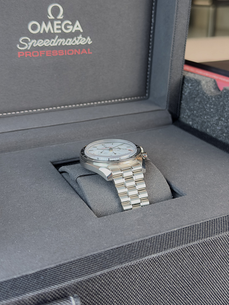 Speedmaster Moonwatch Professional White Dial 42mm steel