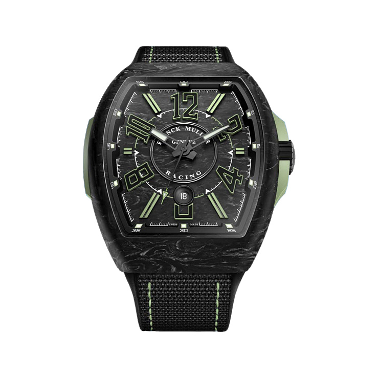 Vanguard Racing Blackand Green Carbon 45mm