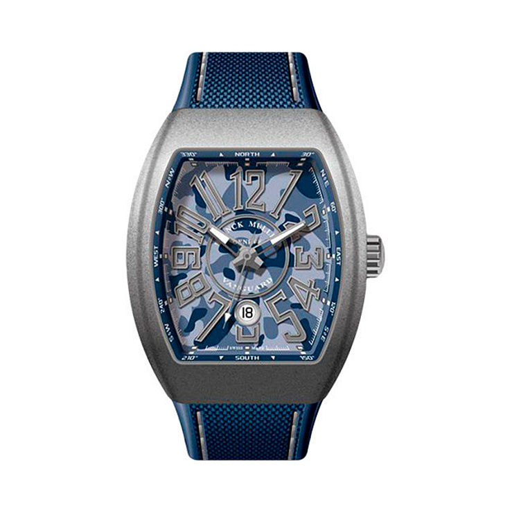 Vanguard Camouflage Blue dial Titanium