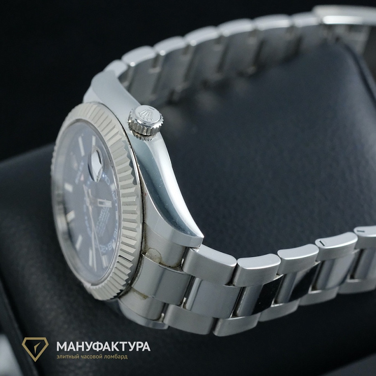 Sky-Dweller Steel Blue Dial