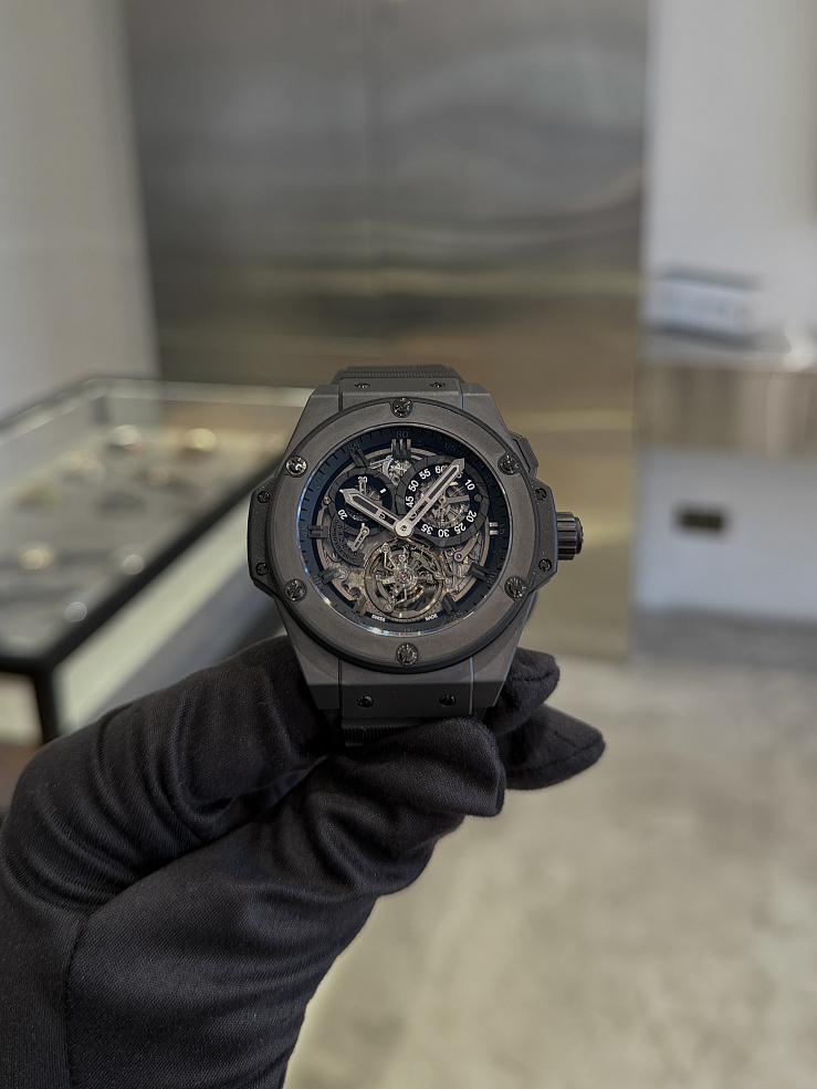 Big Bang King Power Black Tourbillon Chronograph