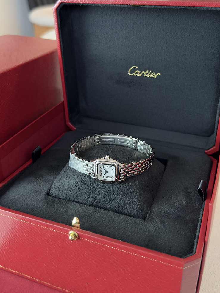 PANTHÈRE DE CARTIER mini steel