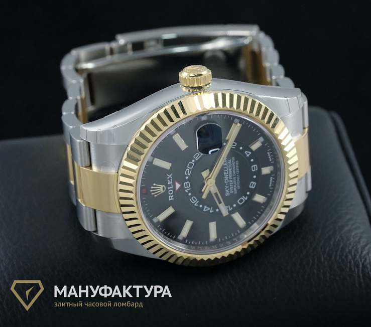 Sky-Dweller 42mm Steel and Yellow