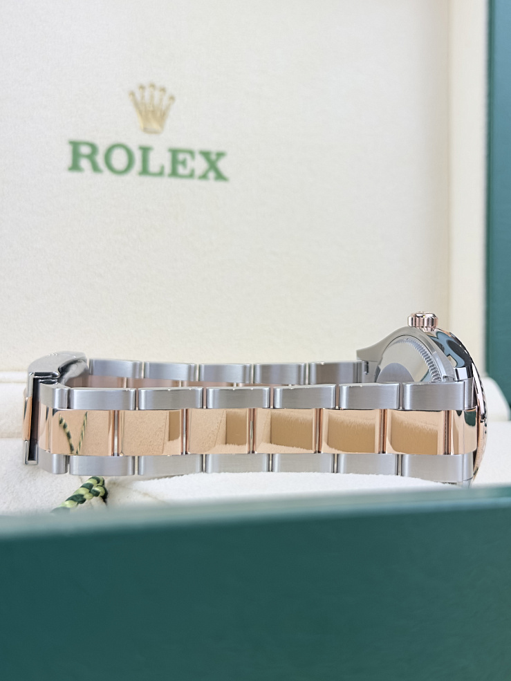 Datejust 31mm Steel and Everose Gold MOP Dial