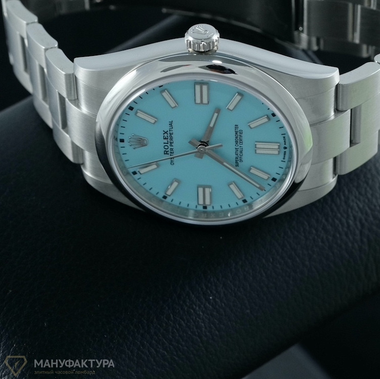 Oyster Perpetual 41 mm Turquoise Tiffany Dial