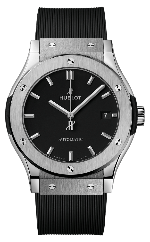 Fusion 42 mm Black Titanium