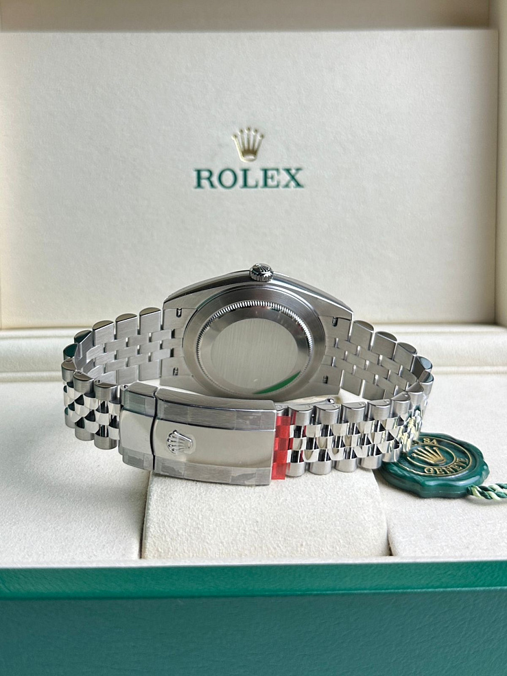 Datejust 41mm Steel & White gold Blue Dial Jubilee bracelet