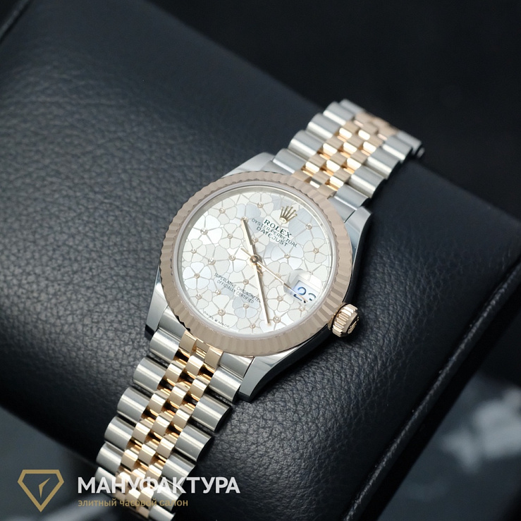 Datejust 31mm Steel and Everose Gold
