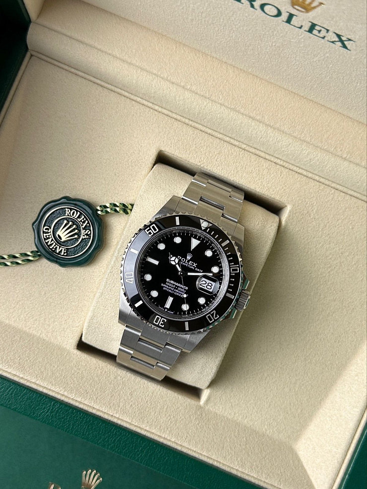Submariner Date 41mm Steel Black