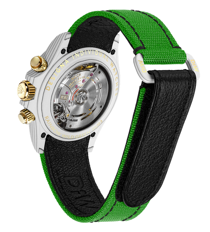 Rolex Daytona 40 Mm Rainbow Wild Green