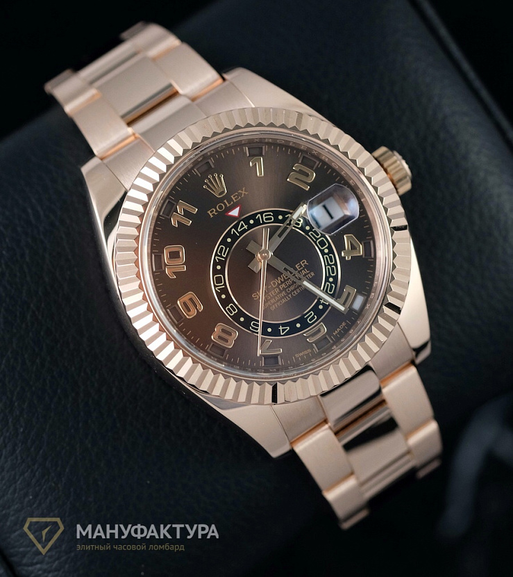 Sky-Dweller Rose Gold Discontinued Chocolate Dial
