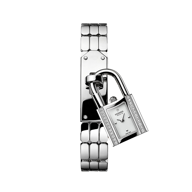 Kelly Watch Mini 16mm Steel and Diamonds