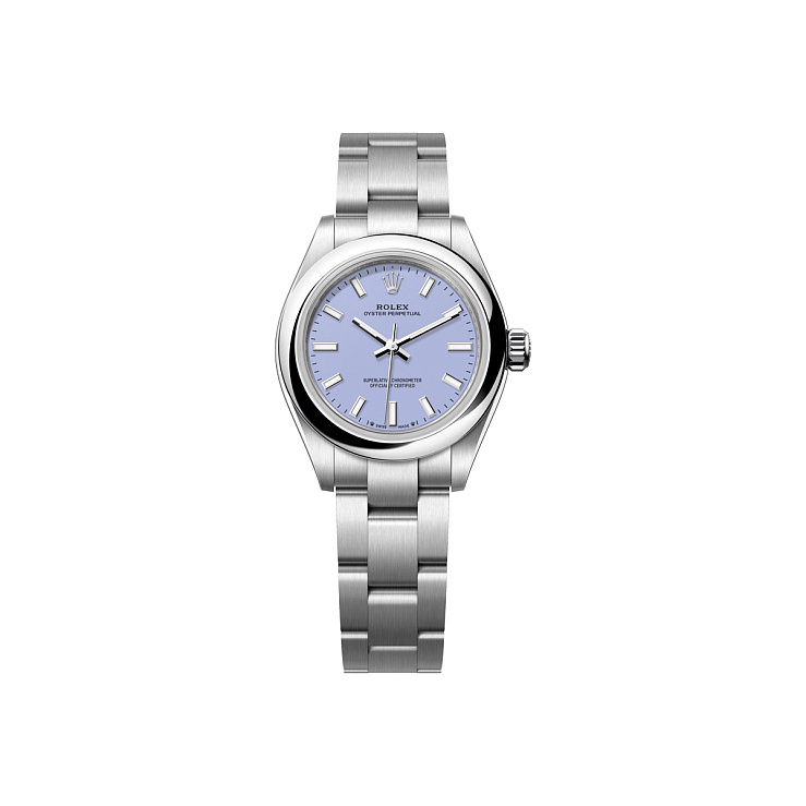 Oyster Perpetual 28mm Steel Lavender Dial
