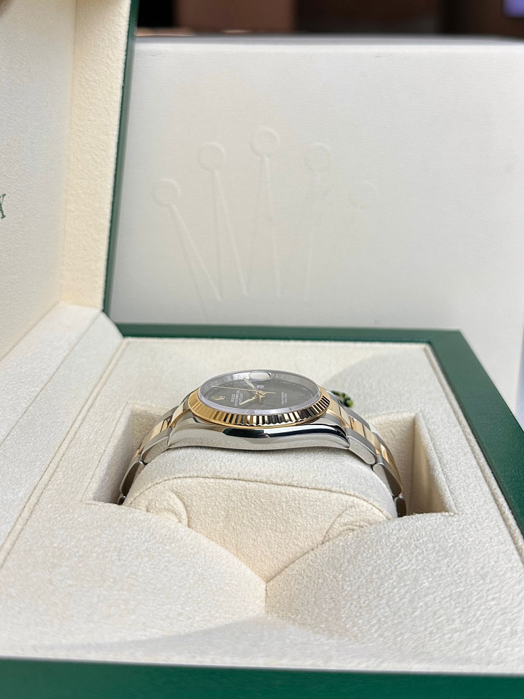 Datejust 36mm Steel & Yellow Gold Wimbldon Dial Oyster Bracelet