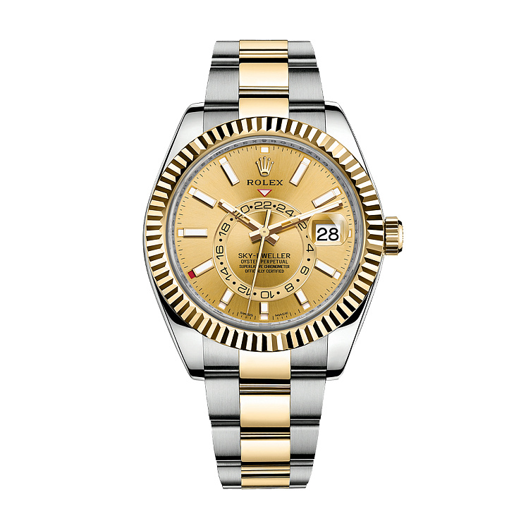 Sky-Dweller Steel Gold