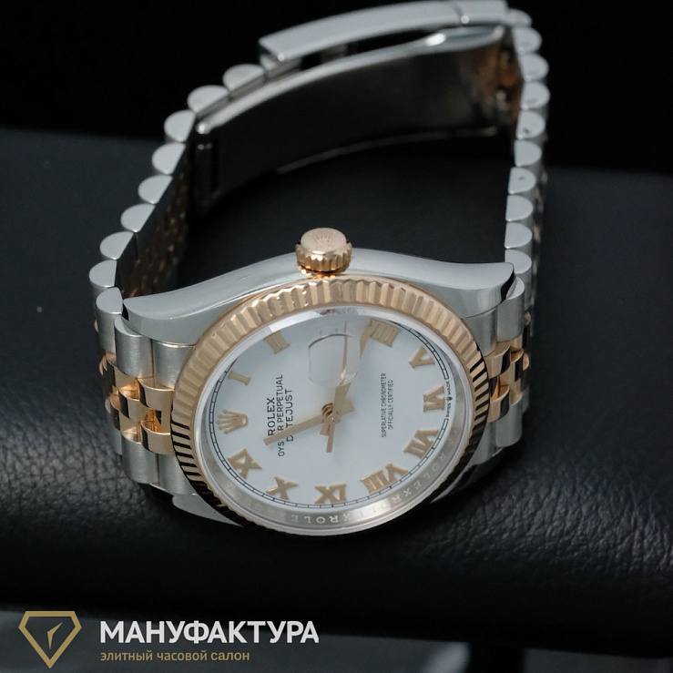 Datejust 36 mm Steel and Everose Gold