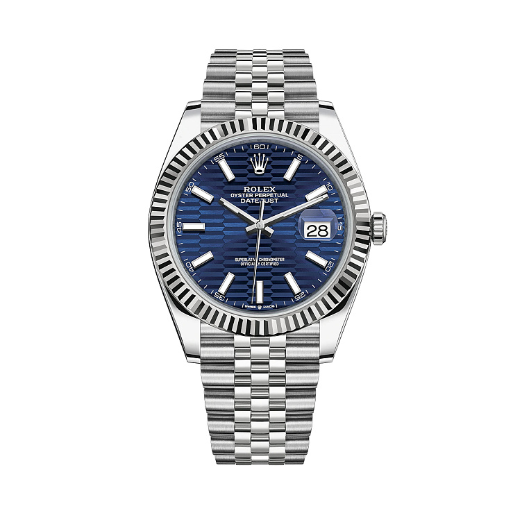 Datejust 41mm Blue Fluted Motif 2022