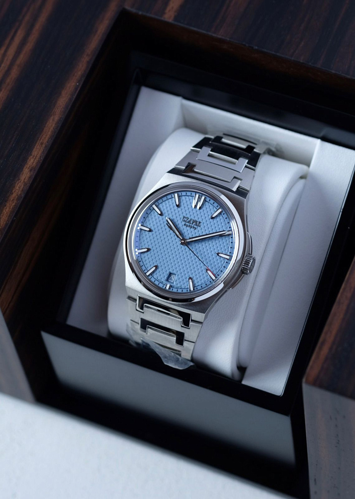 ANTARCTIQUE PASSAGE DE DRAKE GLACIER BLUE 40.5 mm