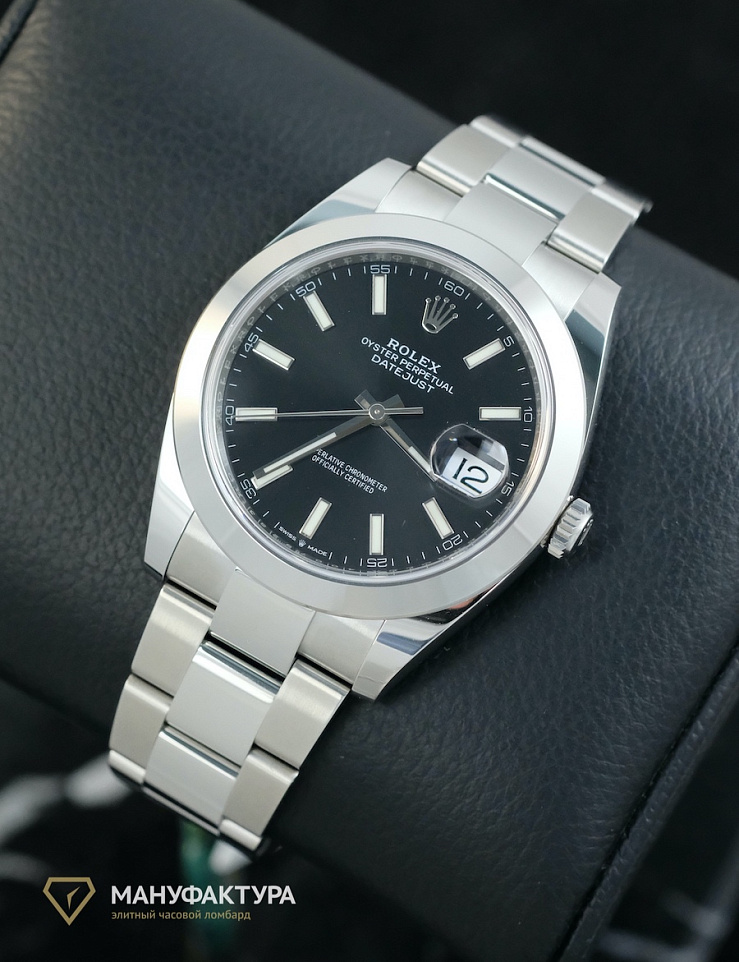 Oyster Perpetual Datejust 41 mm Black