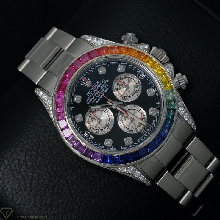 Rainbow Custom White Gold