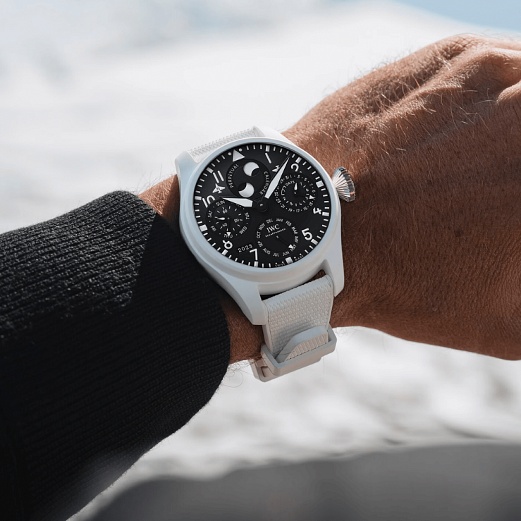 Big Pilots Watch Perpetual Calendar Top Gun Lake Tahoe