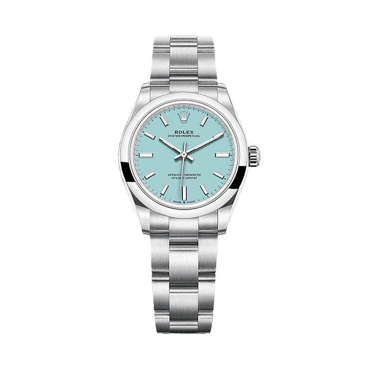 Oyster Perpetual Turquoise Blue 31mm