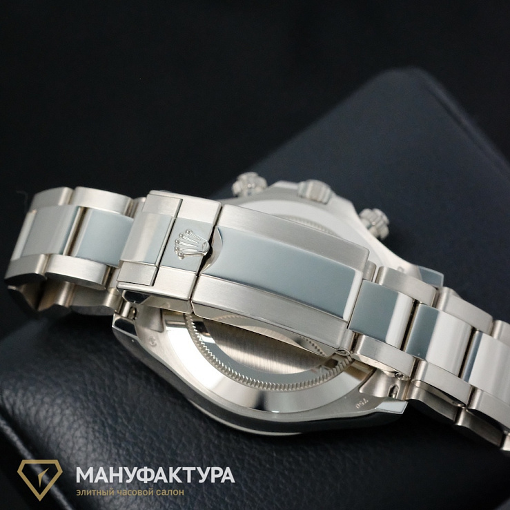 Cosmograph Daytona White Gold Blue Dial
