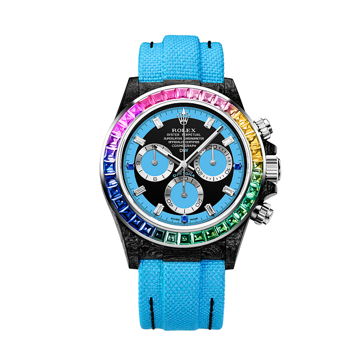 Rolex Daytona 40 Mm Rainbow Blue