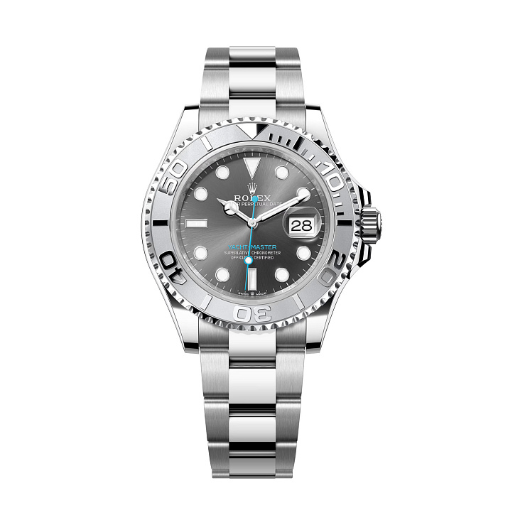 Yacht-Master 40 mm Rhodium dial
