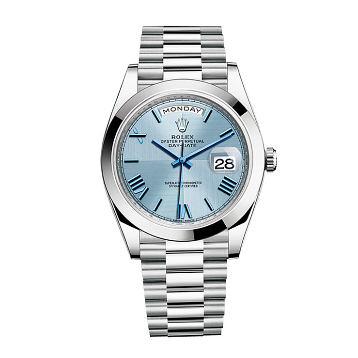 Day-Date II President Platinum Ice Blue