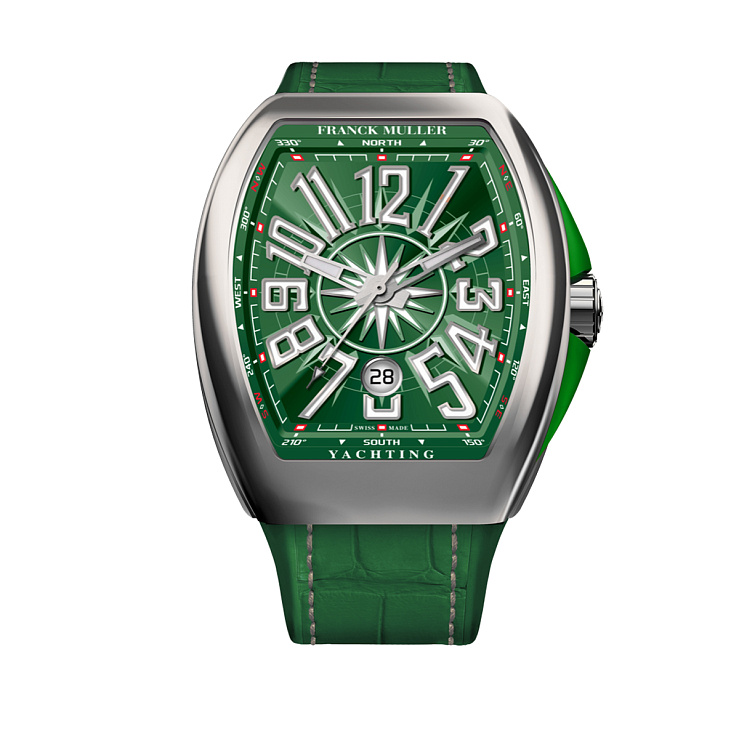 Vanguard Yachting Steel Green dial 45mm