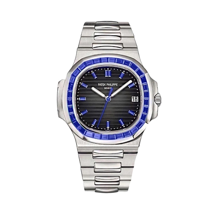 Customised Nautilus Blue Sapphire