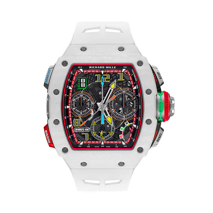  Split-seconds Chronograph 65-01 WHITE NTPT