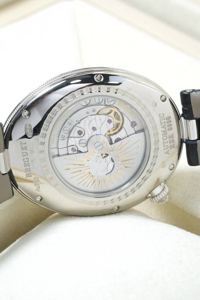 Reine De Naples Tourbillon Jour/Nuit White Gold & Diamonds